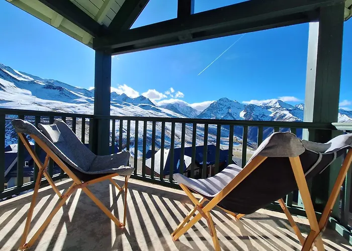Chez Celine Sous La Neige - Vue Montagne & Ambiance Apartamento